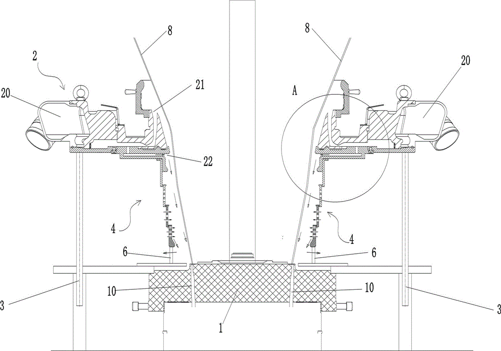 吹膜设备的外冷却风环结构的制作方法