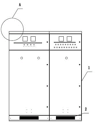 一种具有可伸缩吊环的低压开关柜的制作方法