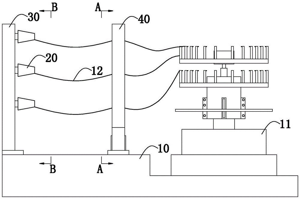 一种超高分子量聚乙烯纤维袜的生产装置及其生产方法与流程