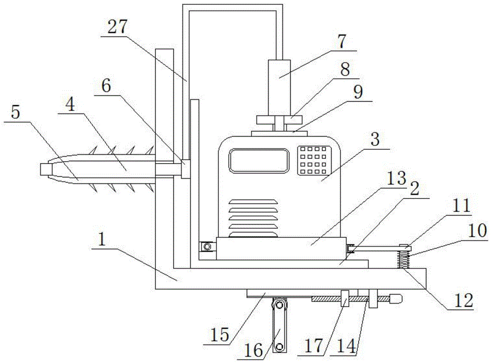 一种电子元器件防静电装置的制作方法