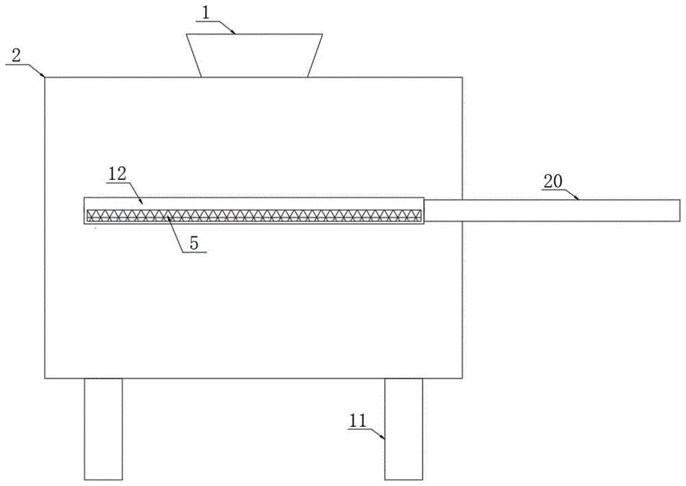 一种建筑材料加工用筛分过滤装置的制作方法