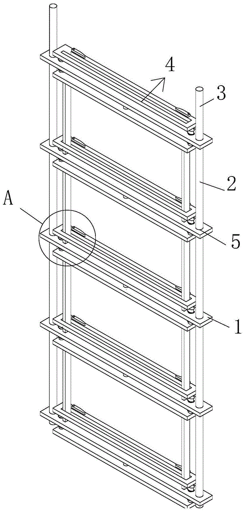 一种工程建筑用软梯的制作方法