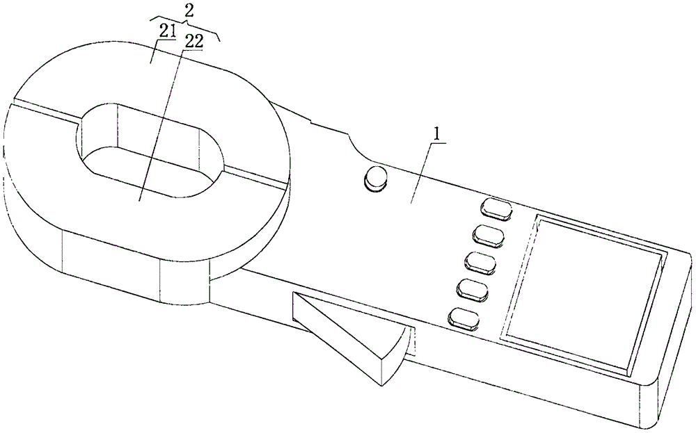 钳形接地电阻测试仪的制作方法