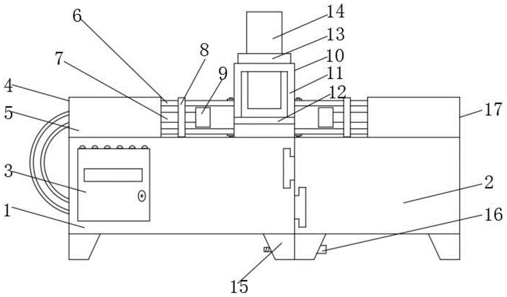 一种无缝钢管生产加工用缩径装置的制作方法