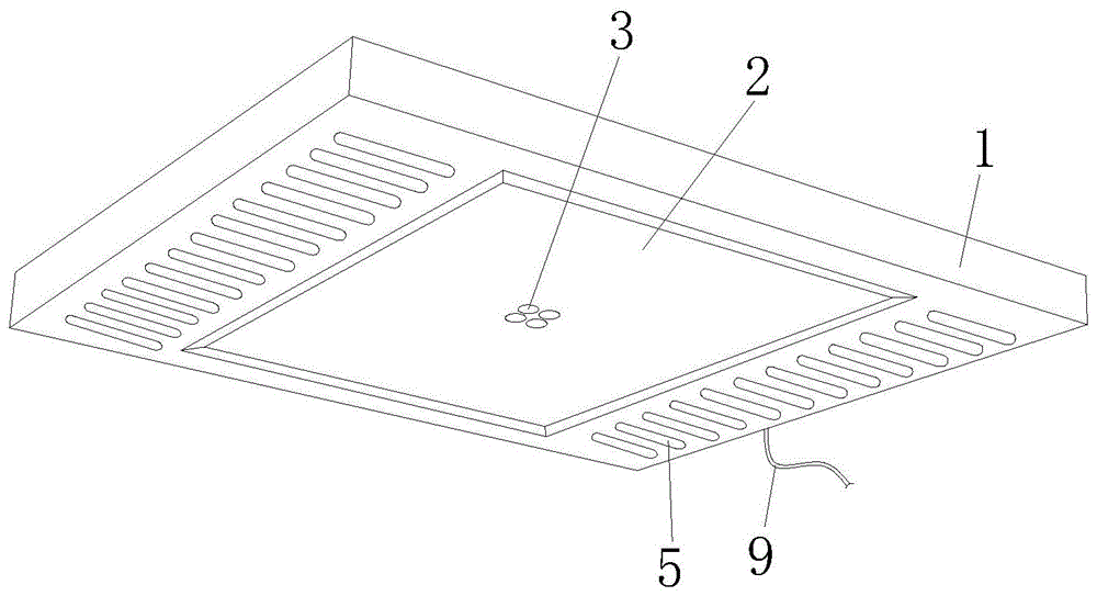 一种具有空气净化功能的改良型电梯吊顶的制作方法