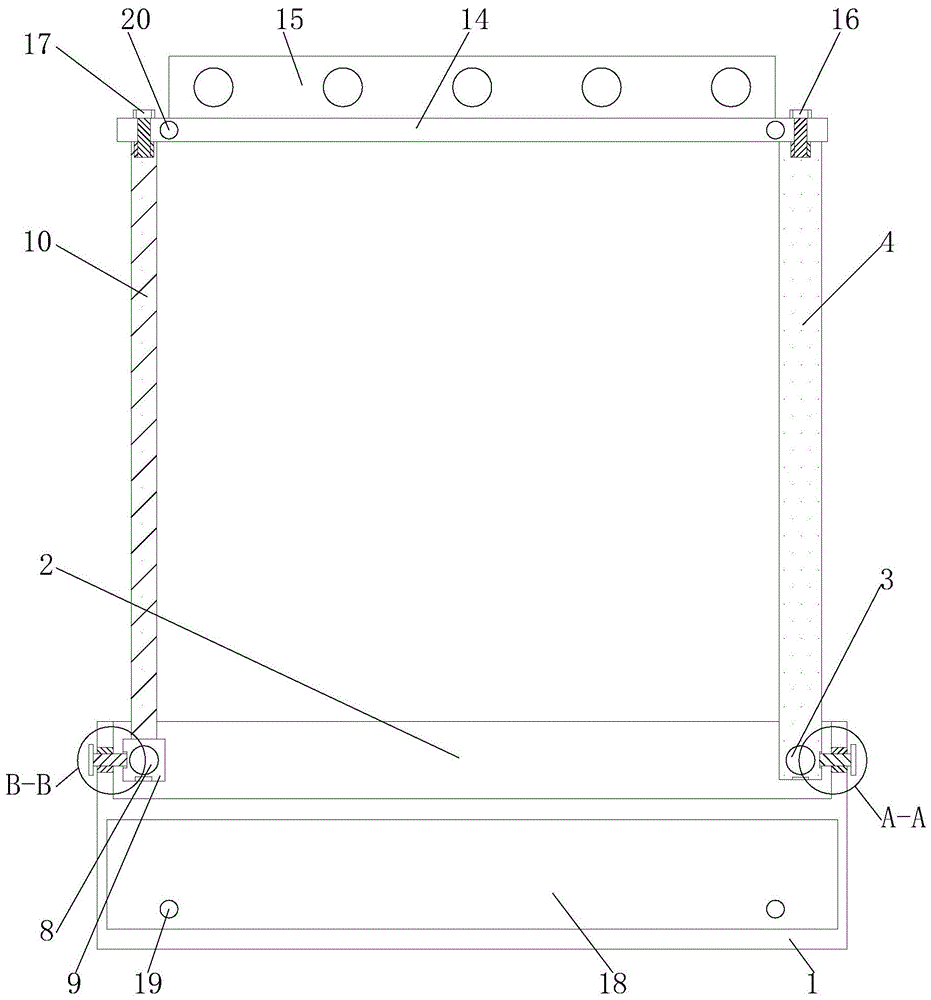 一种便携式建筑工程用灯架的制作方法