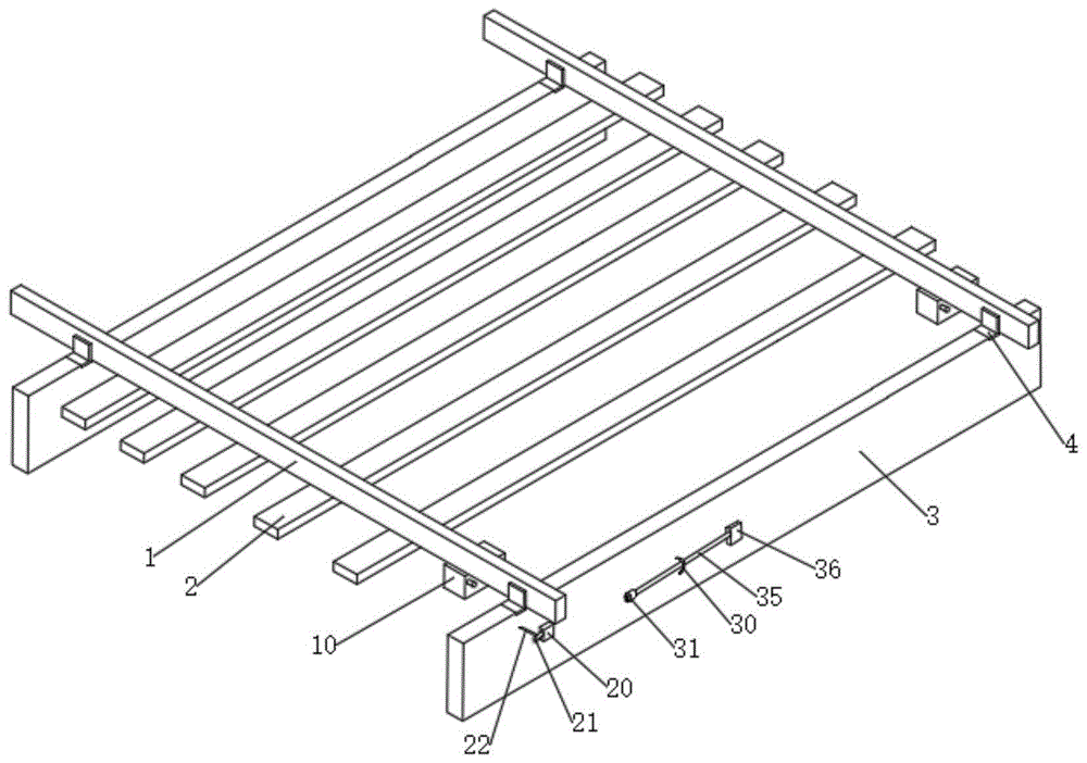 一种建筑工程压型钢板吊顶和钢檩条的固定连接结构的制作方法