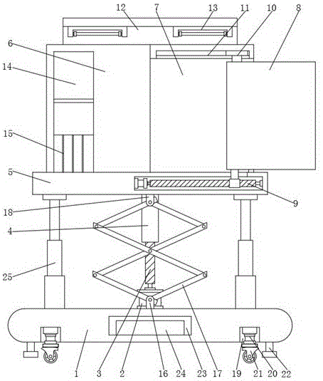 一种建筑工程进度管理用跟踪监控板的制作方法