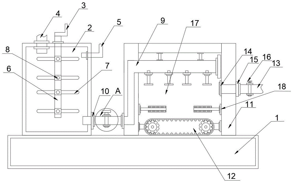 一种建筑施工用材料喷涂处理装置的制作方法