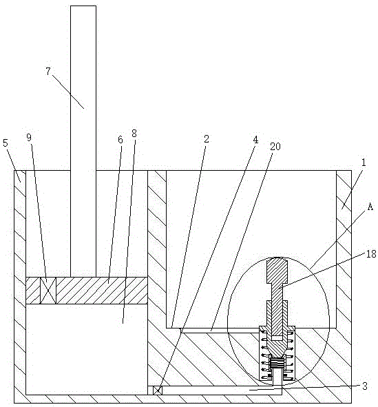 杆体端面盲孔深度检测装置的制作方法