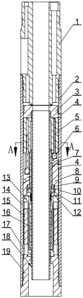 一种轴向柱塞式马达井下发电装置的制作方法