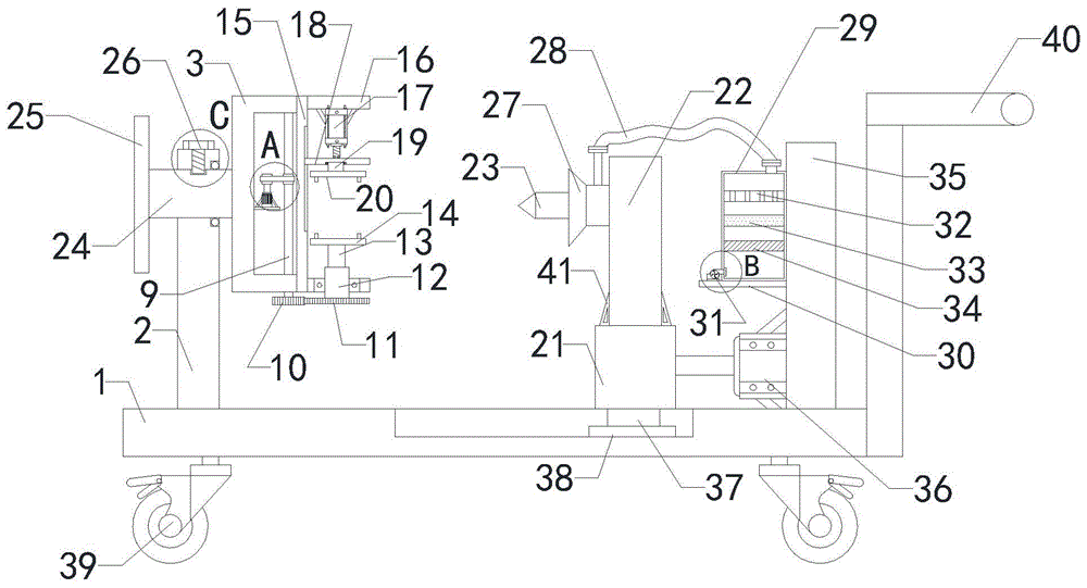 用于电源板加工成型的元件焊接机的制作方法