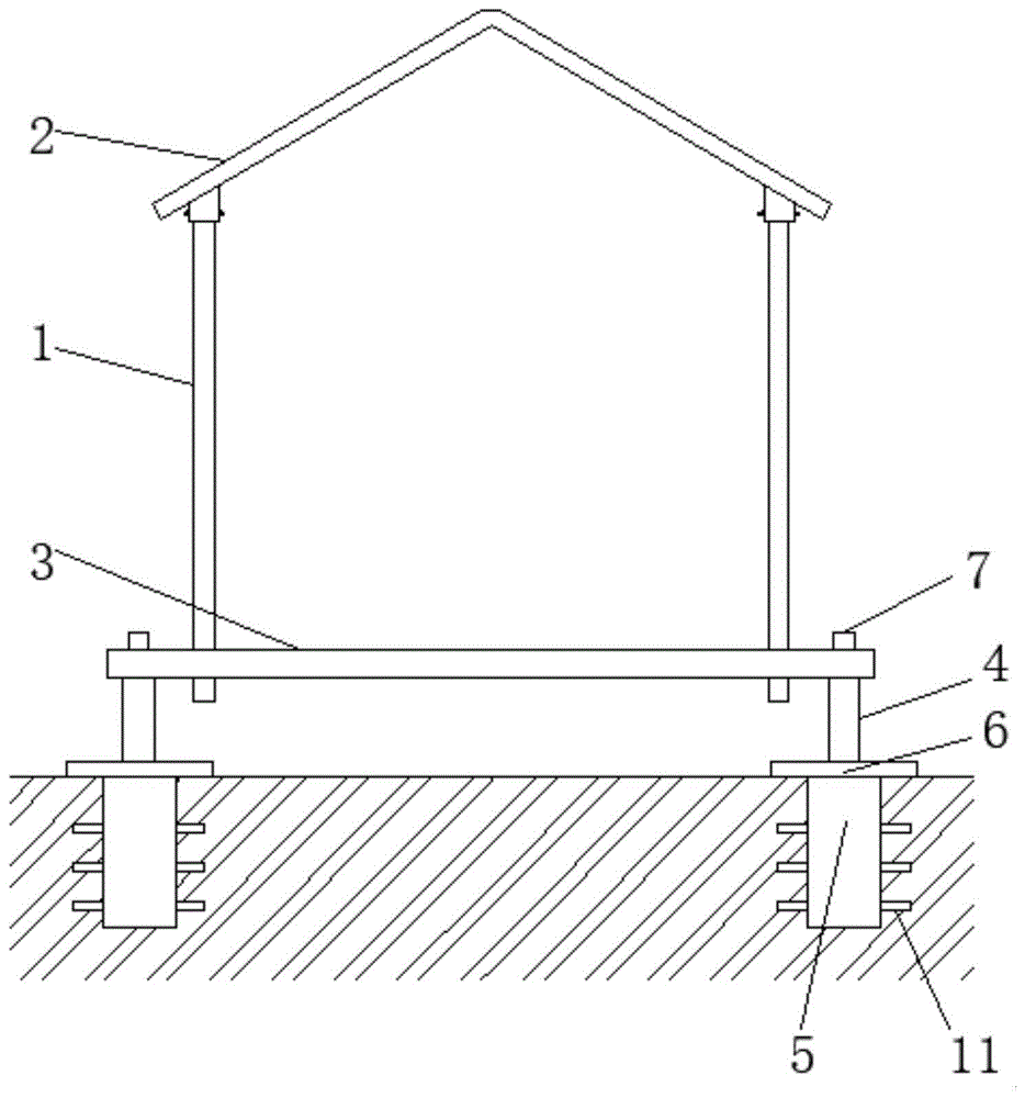 一种防风抗震装配式钢结构厂房的制作方法