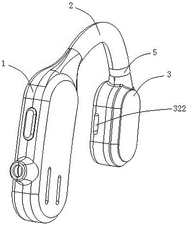 一种导向传音的开放式蓝牙耳机的制作方法