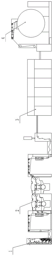 具有扩幅结构的纺织染整一体化生产系统的制作方法