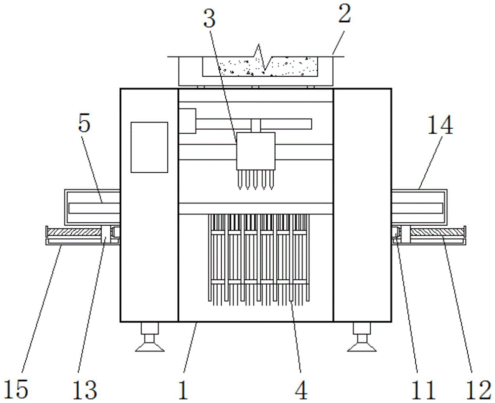 一种可定量下料的电阻生产用贴片机的制作方法