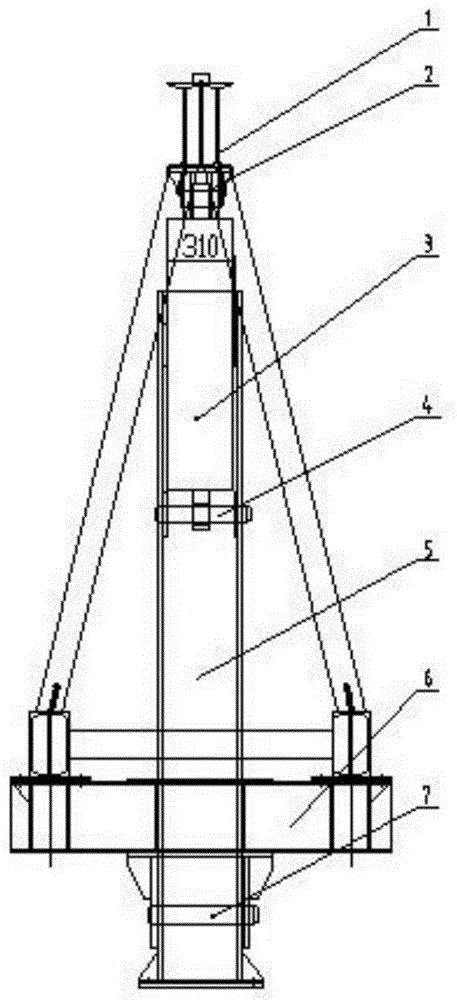 一种架桥机前支顶升装置的制作方法