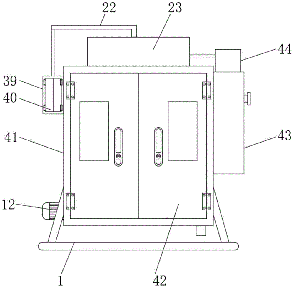 一种具有预加热功能的防水材料制备搅拌装置的制作方法