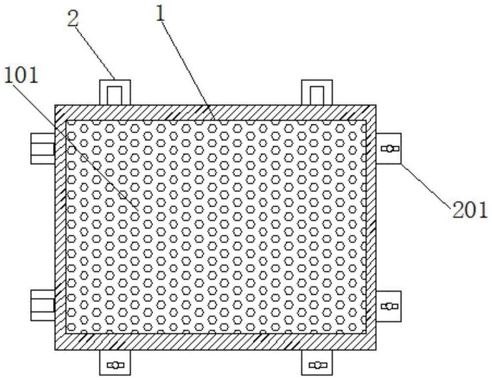 一种绿色建筑施工用爬架安全防护装置的制作方法