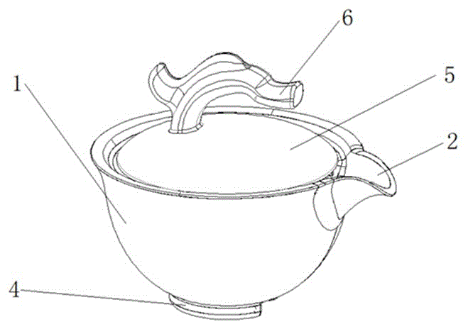 一种保温效果好的茶具的制作方法