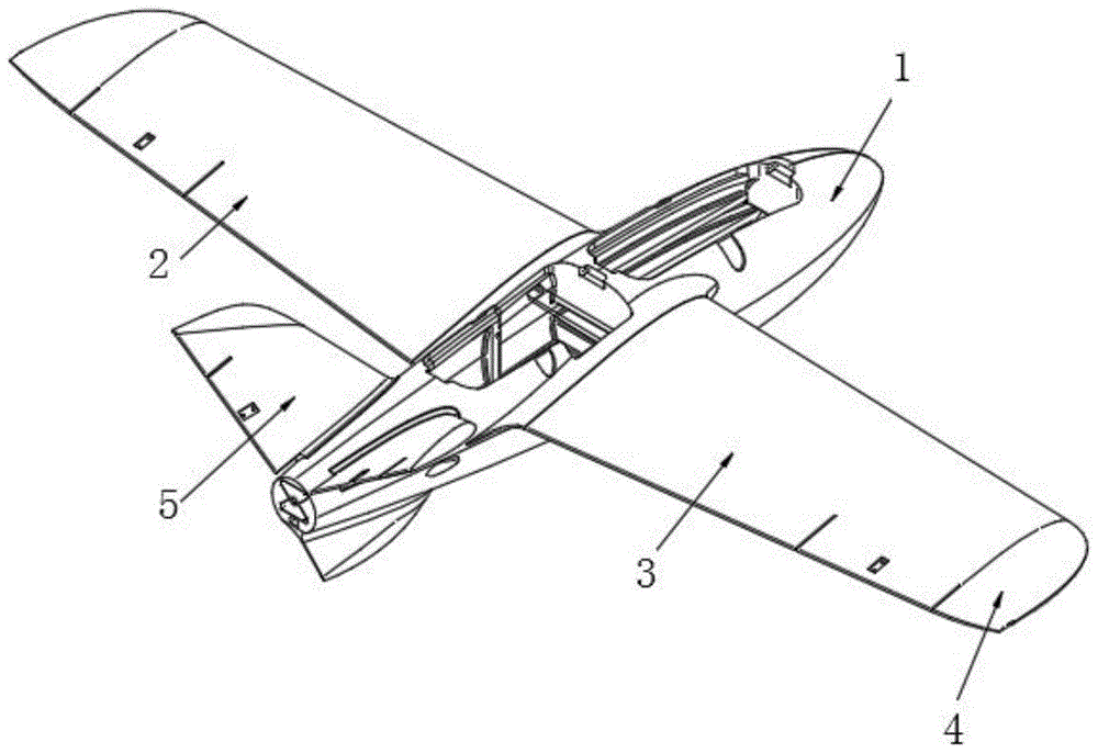 一种抗翼尖扰流且可增强升力的无人机机翼的制作方法