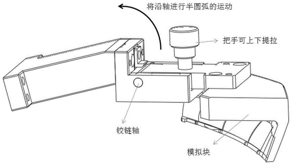 一种用于仿形检具的连接结构的制作方法