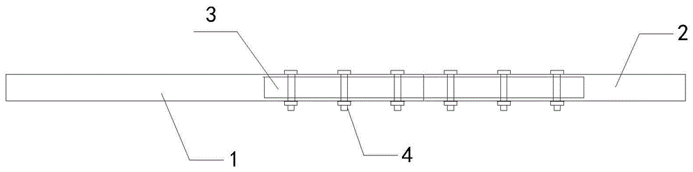一种梁底组合型方钢管加长装置的制作方法