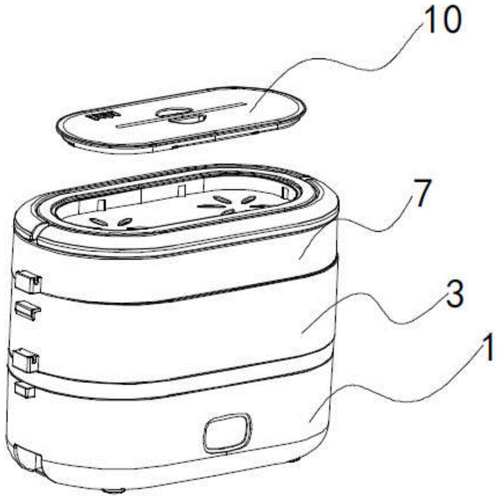 一种带筷勺消毒功能的电热饭盒的制作方法