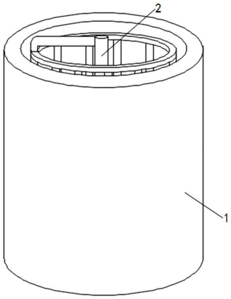 一种玻璃原料筒仓的蒸汽控温装置的制作方法