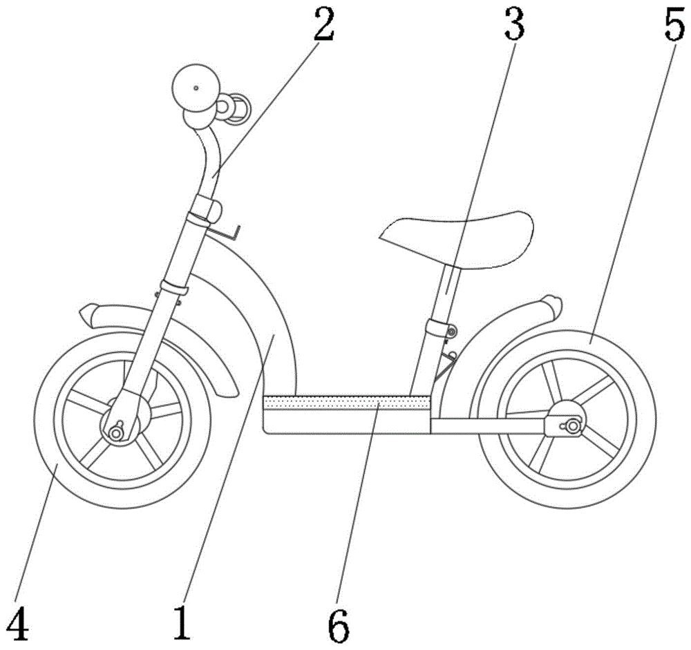 一种儿童平衡车的制作方法