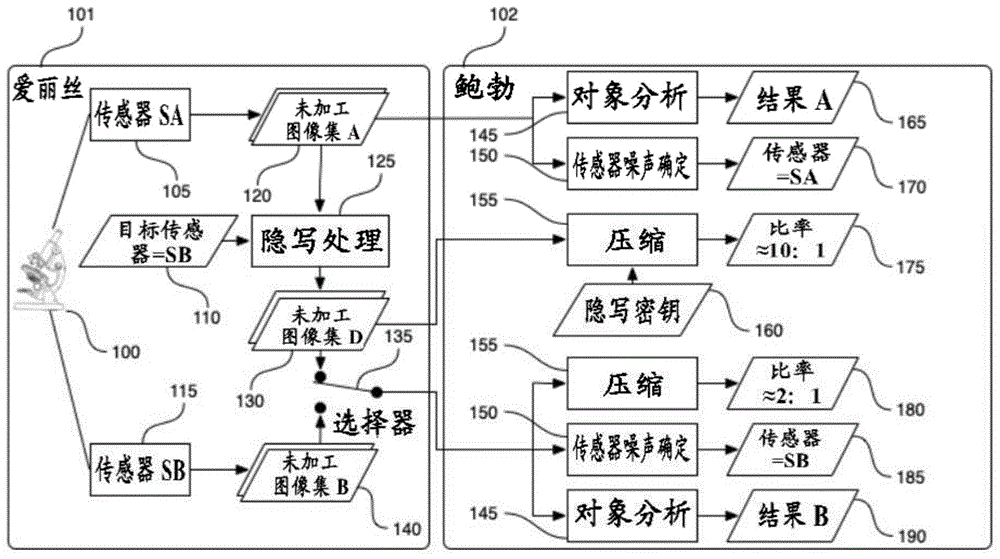 用于图像数据的隐写处理和压缩的方法和设备与流程