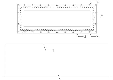 一种用于基坑周边建筑物的托换保护结构的制作方法