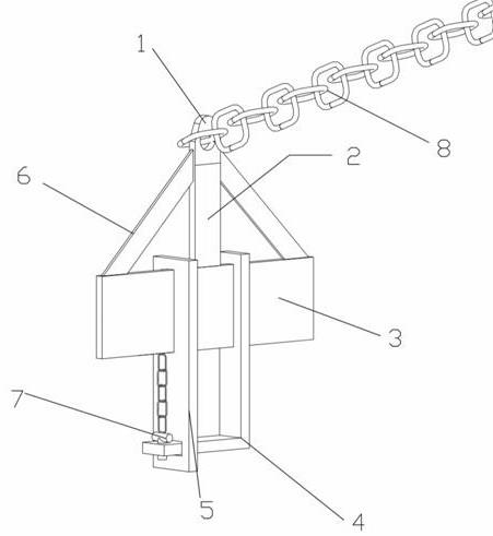 一种钢结构栏杆吊具、钢结构栏杆吊具系统的制作方法