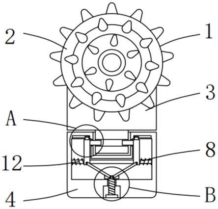 一种用于受限空间内硬切割不等强素桩的桶钻的制作方法