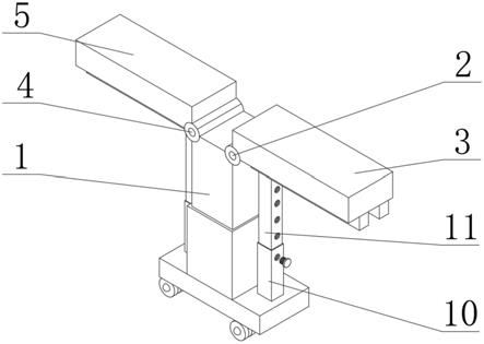 一种土木工程用建筑模板连接架的制作方法