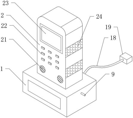 一种学生宿舍的智能热水语音提示装置的制作方法