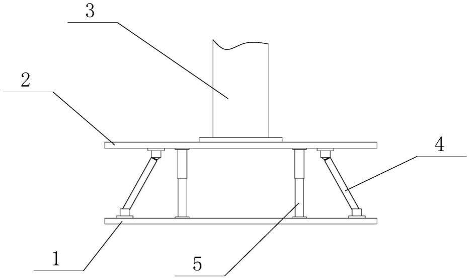 一种可调节架空建筑基座以及架空建筑物的制作方法