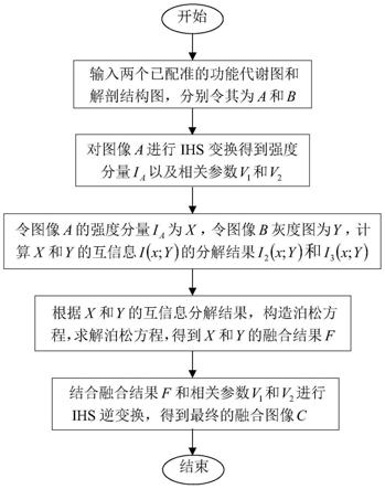 基于泊松方程和互信息分解的多模态医学图像融合方法