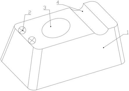 一种公筷提示座的制作方法