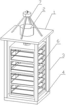 一种铝锭冷却井用冷却架的制作方法