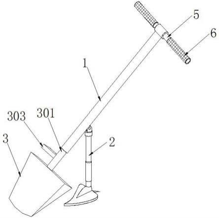 一种园林工具铲的制作方法