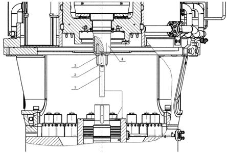 反应堆冷却剂泵电机轴承组件对中跳动测量工具的制作方法