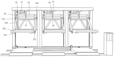 一种机械式多组后悬臂横移型停车设备的制作方法