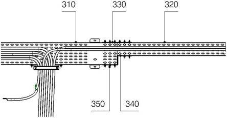 一种地铁车辆车下高压线槽减重固定架的制作方法