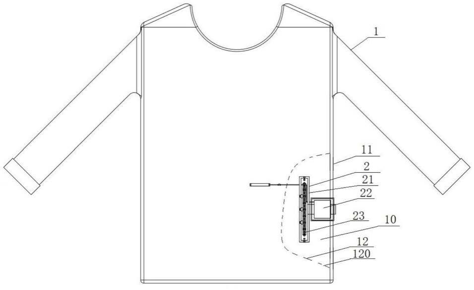 一种带有石墨烯加热系统的保暖校服的制作方法