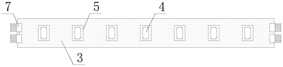 一种V穿LED灯条线路板的制作方法