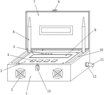 一种确保信息安全的电子干扰器的制作方法