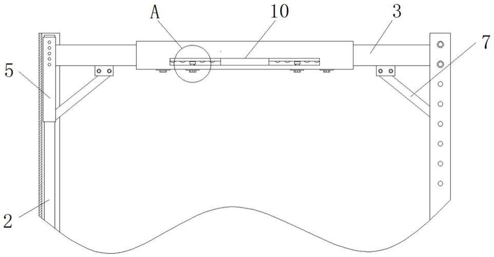 一种仓储货架用长度调节式横梁的制作方法