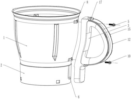 一种烹饪器具的手柄座固定结构、烹饪器具的制作方法