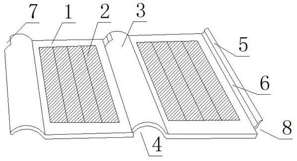 一种太阳能屋面瓦的制作方法